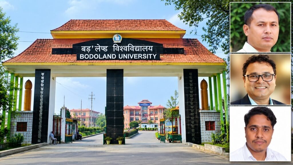 Bodoland University faculty members featured in the 2026 Stanford–Elsevier World’s Top 2% Scientists database.