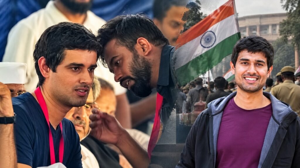 Dhruv Rathee released after detention ahead of the CJP protest in Delhi